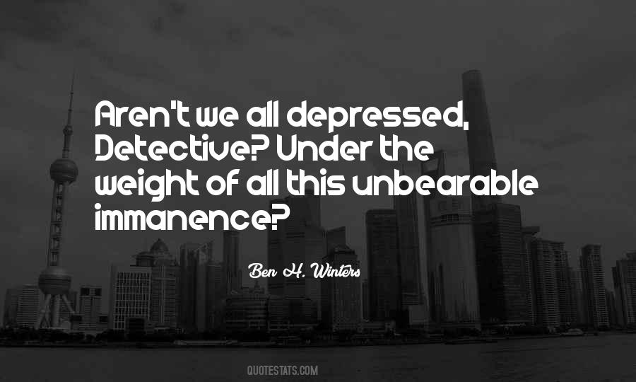 Ben H. Winters Quotes #528776