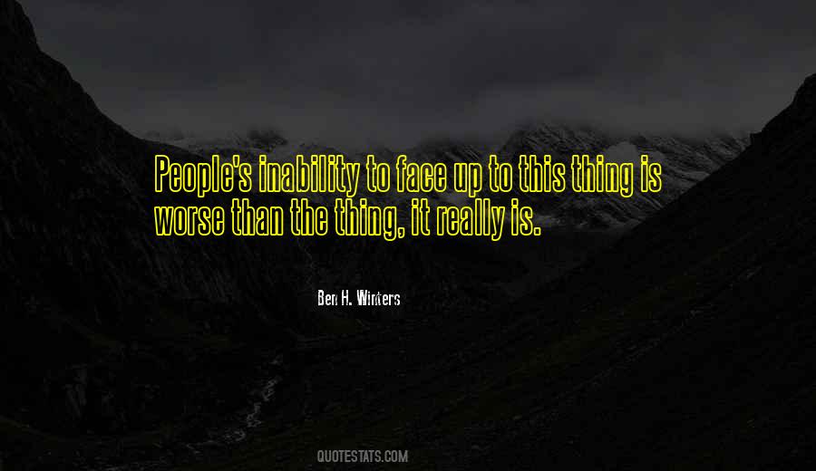 Ben H. Winters Quotes #780729