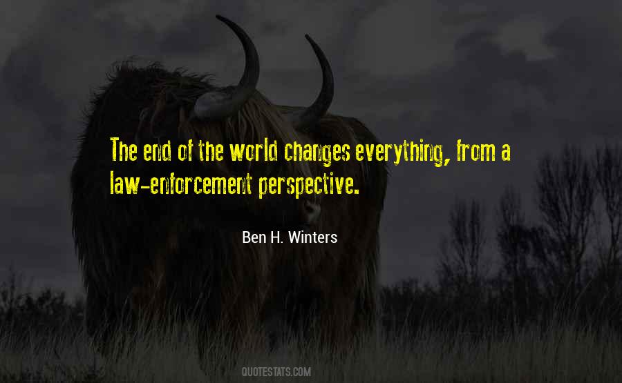 Ben H. Winters Quotes #894191