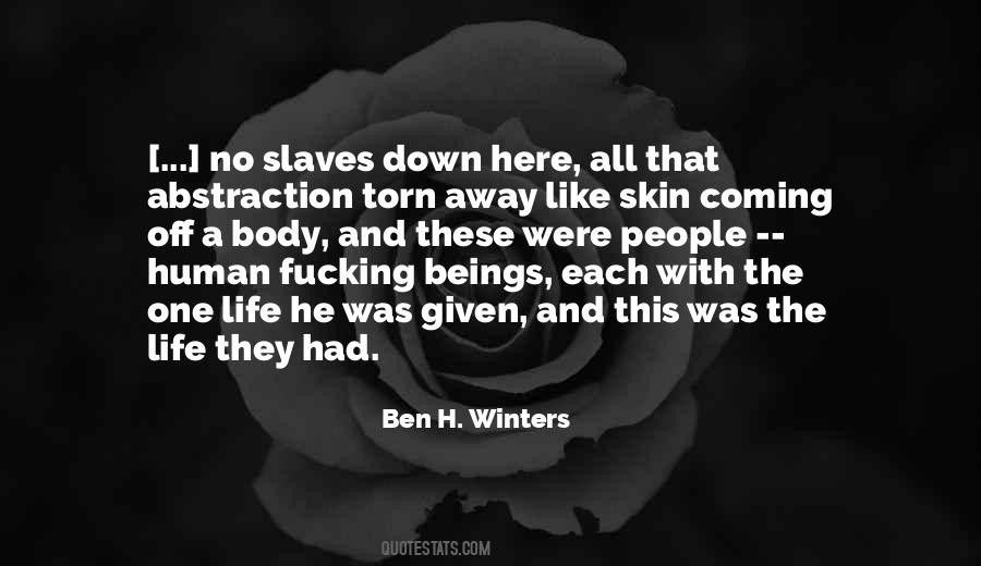 Ben H. Winters Quotes #997256
