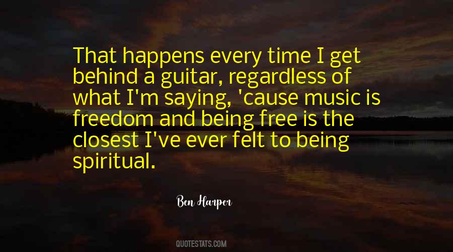 Ben Harper Quotes #275494