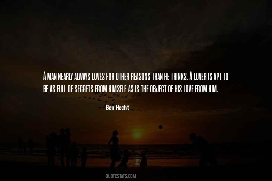 Ben Hecht Quotes #1696836