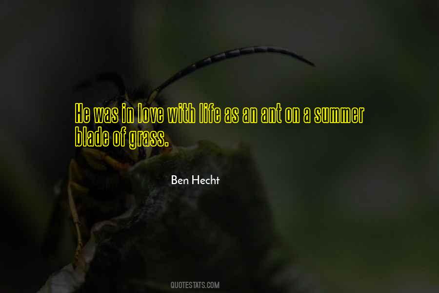 Ben Hecht Quotes #817829