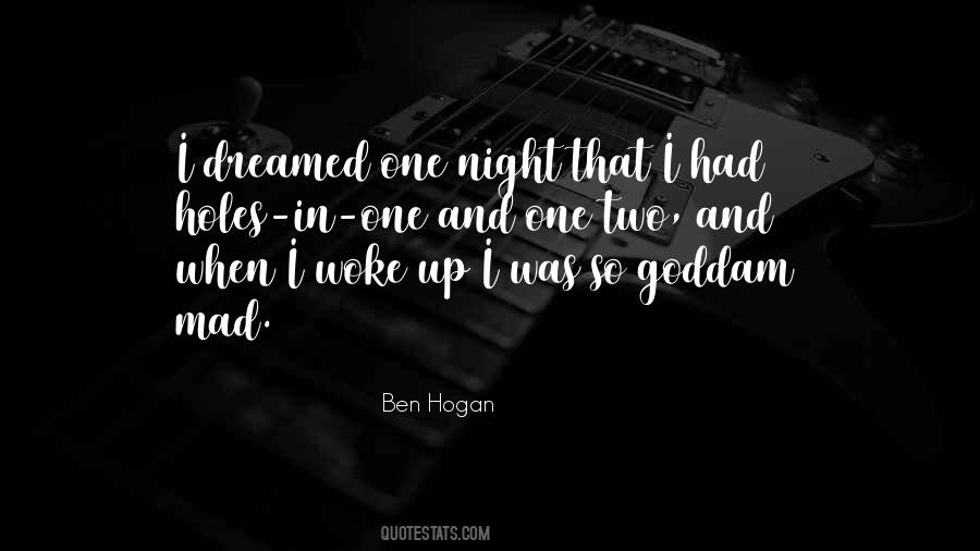 Ben Hogan Quotes #1356980