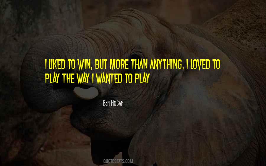 Ben Hogan Quotes #1408879