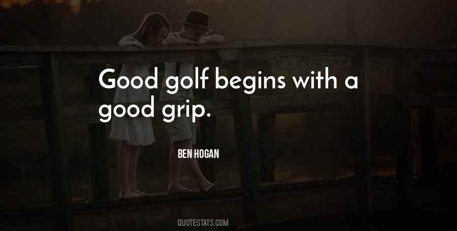 Ben Hogan Quotes #1527360