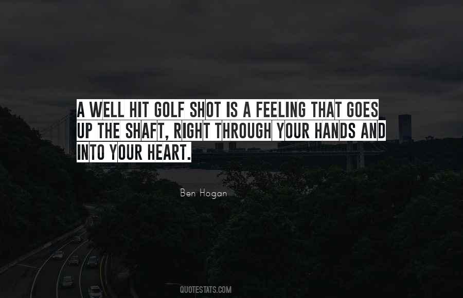 Ben Hogan Quotes #1634896