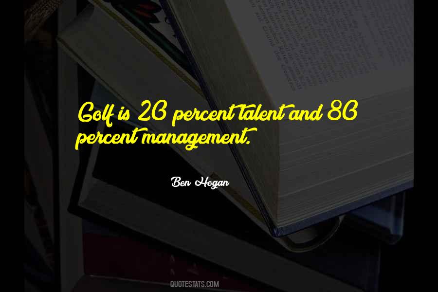 Ben Hogan Quotes #169129