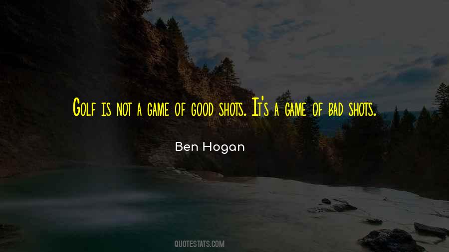 Ben Hogan Quotes #551171