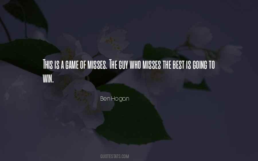 Ben Hogan Quotes #669956