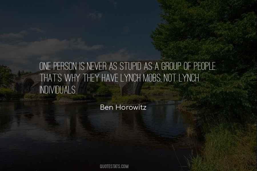 Ben Horowitz Quotes #1327349