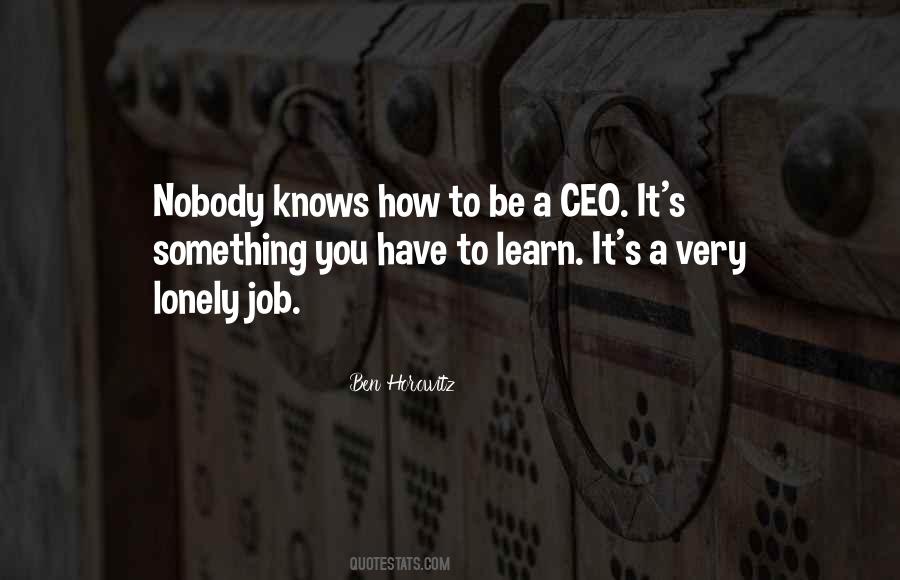 Ben Horowitz Quotes #1402203