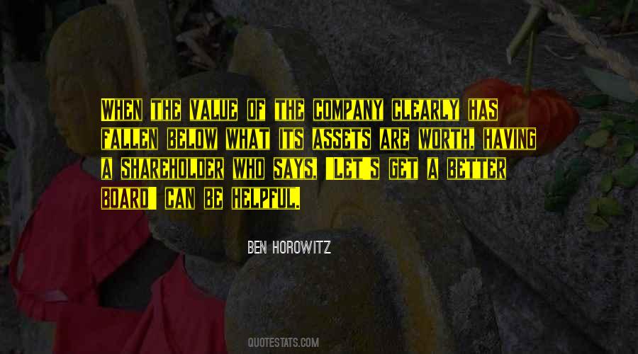 Ben Horowitz Quotes #1538702