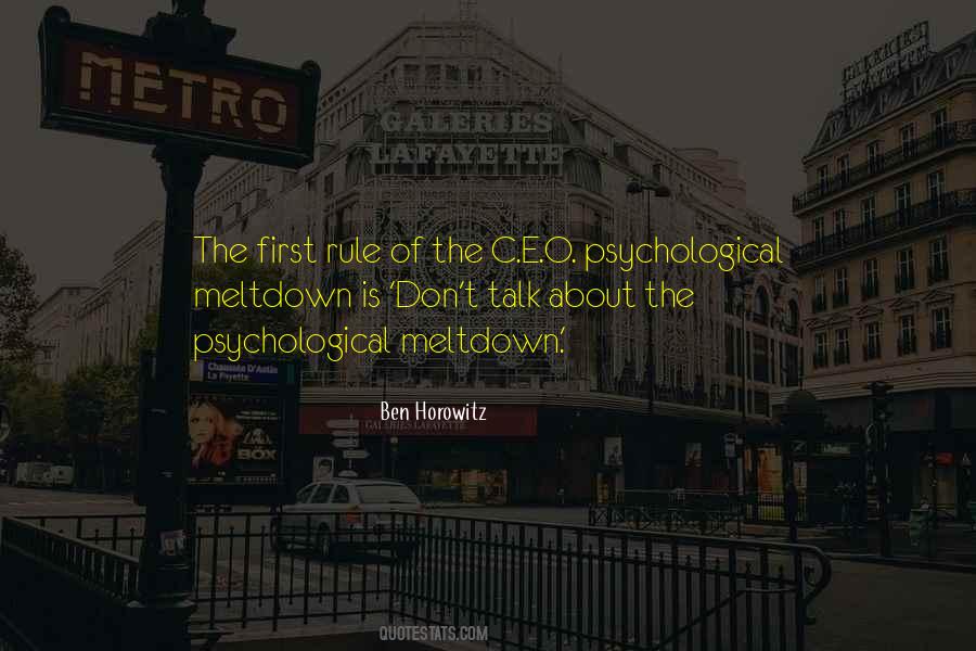 Ben Horowitz Quotes #1580568