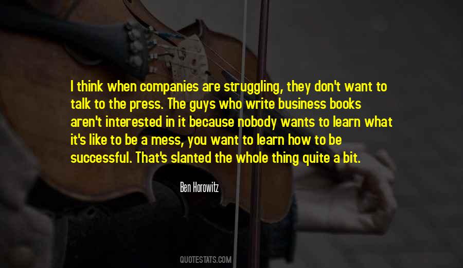 Ben Horowitz Quotes #177124