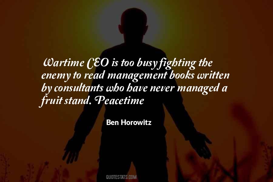 Ben Horowitz Quotes #1791851