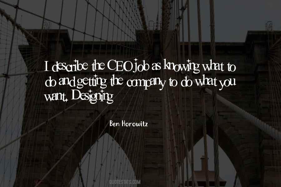 Ben Horowitz Quotes #1799357