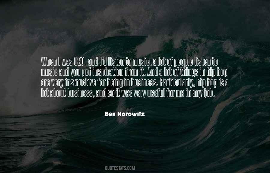Ben Horowitz Quotes #82331