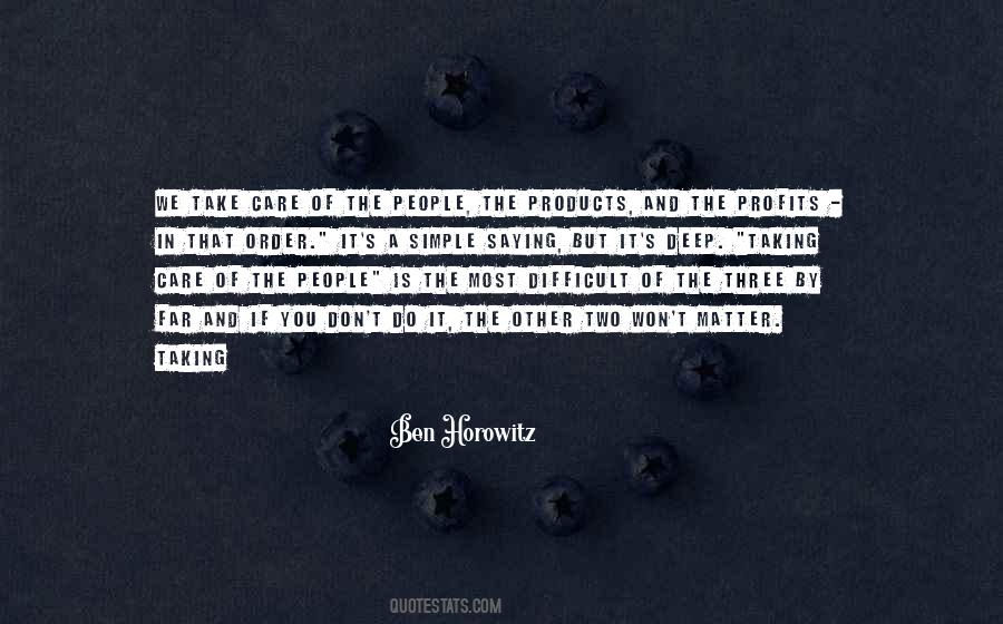 Ben Horowitz Quotes #92061