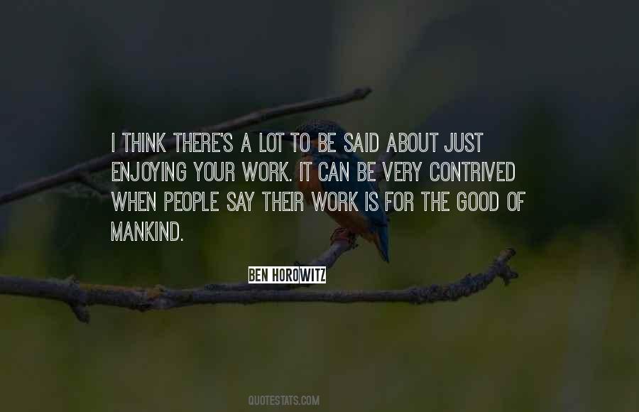 Ben Horowitz Quotes #965003