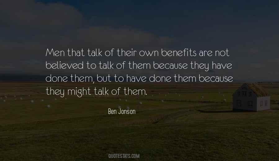Ben Jonson Quotes #1631889