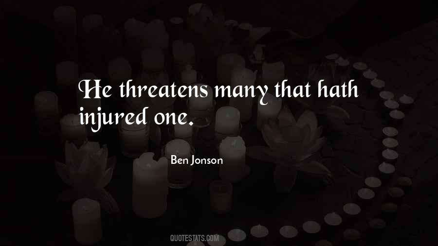 Ben Jonson Quotes #213407