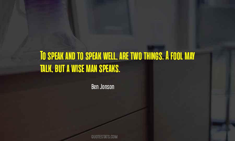 Ben Jonson Quotes #375948