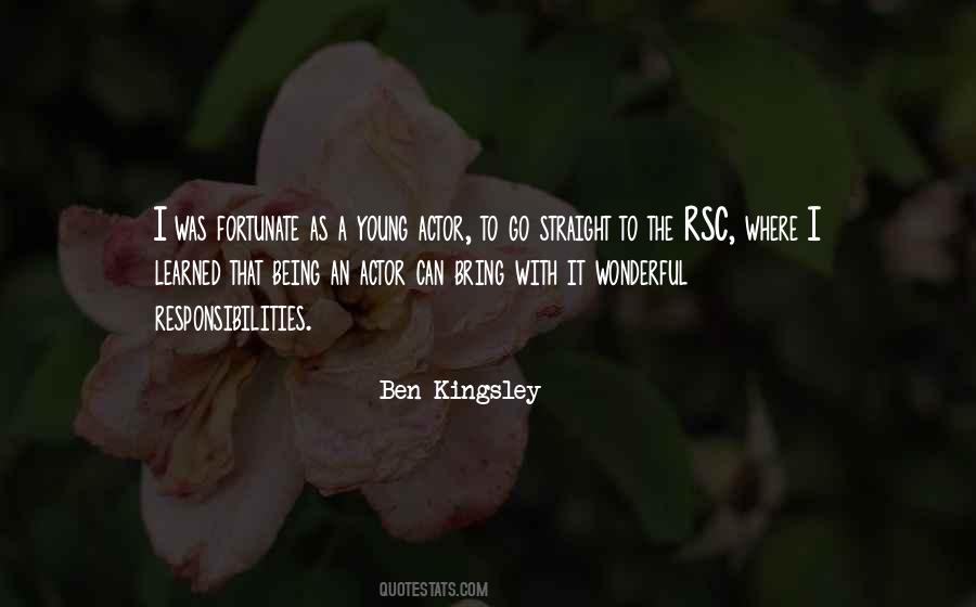 Ben Kingsley Quotes #195474
