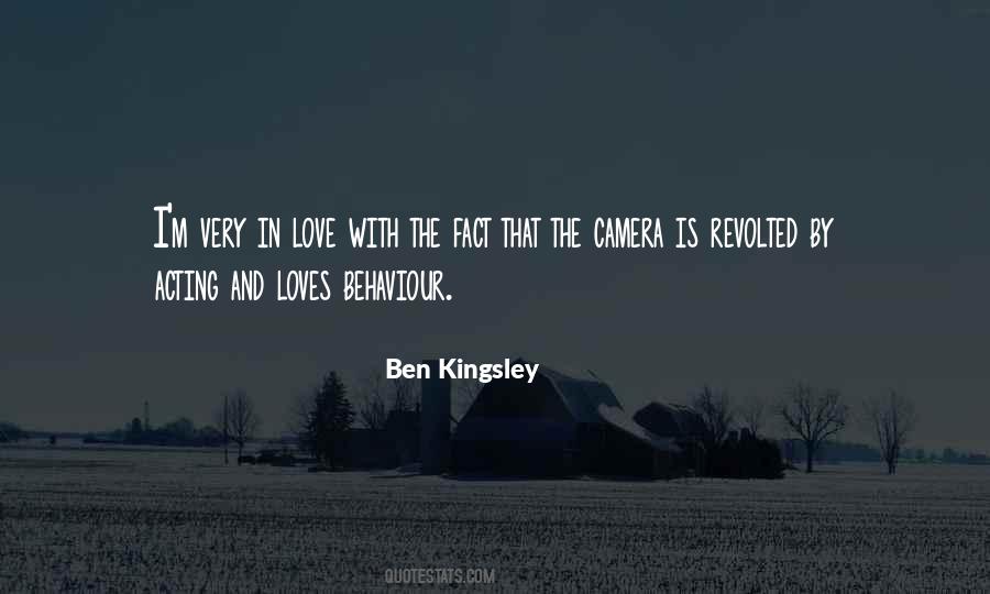 Ben Kingsley Quotes #292278