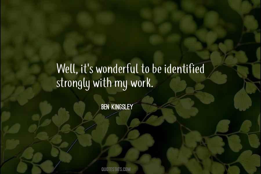 Ben Kingsley Quotes #933998
