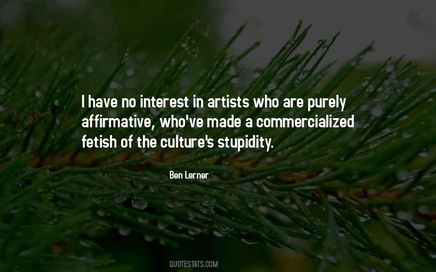 Ben Lerner Quotes #1247372