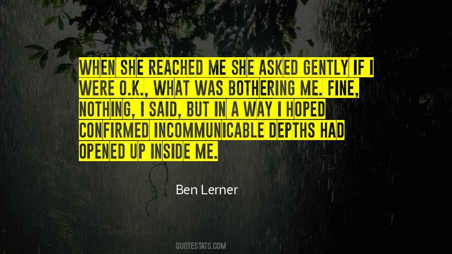 Ben Lerner Quotes #1821365