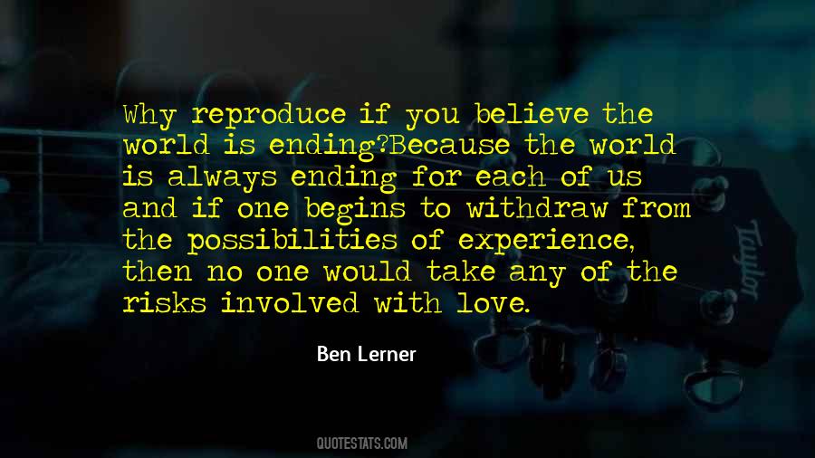 Ben Lerner Quotes #1844147