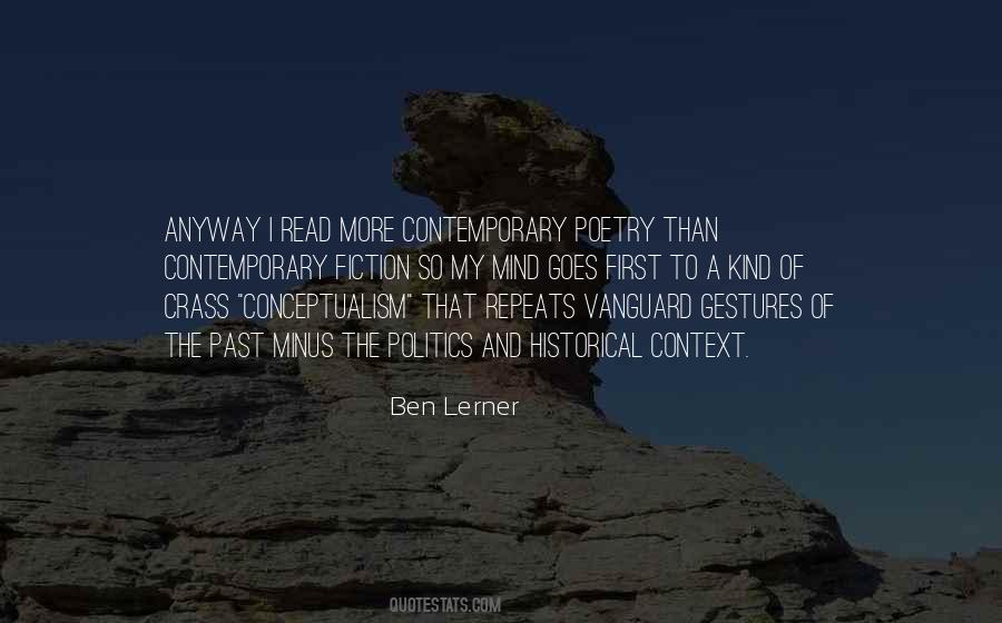 Ben Lerner Quotes #936208