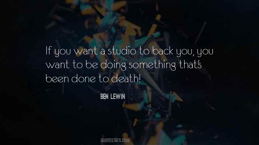 Ben Lewin Quotes #268765