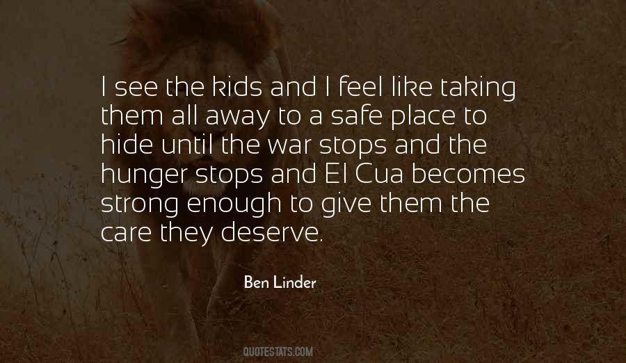 Ben Linder Quotes #311423