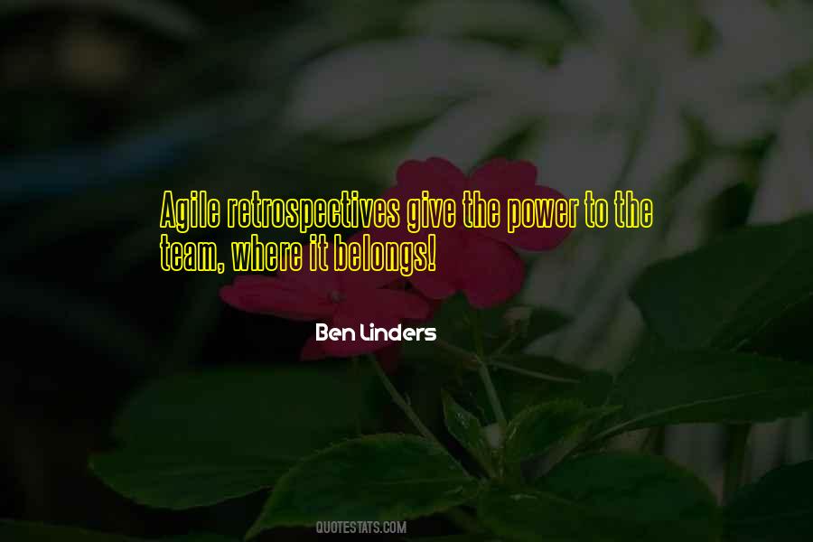 Ben Linders Quotes #962733