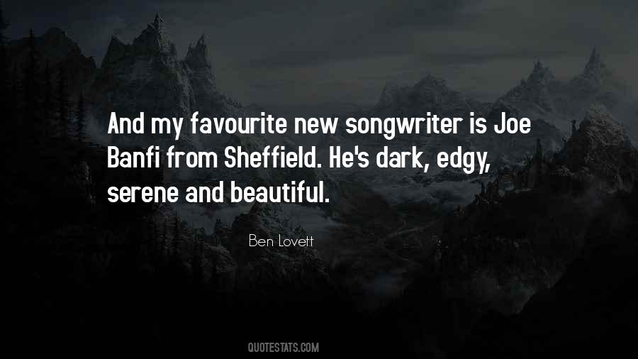 Ben Lovett Quotes #1072278