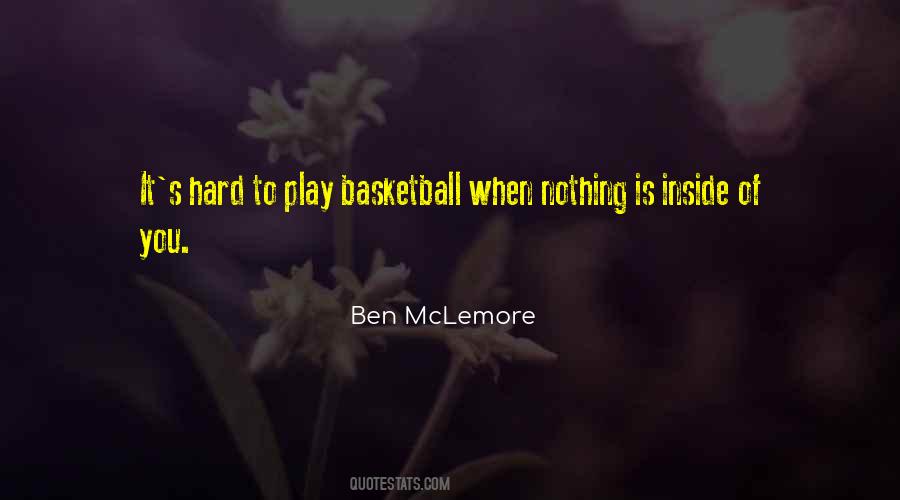 Ben McLemore Quotes #768436