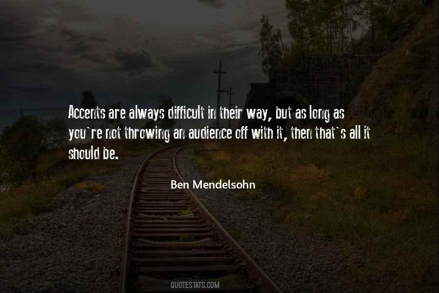 Ben Mendelsohn Quotes #1146498