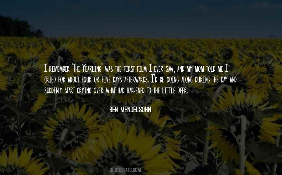 Ben Mendelsohn Quotes #1597120