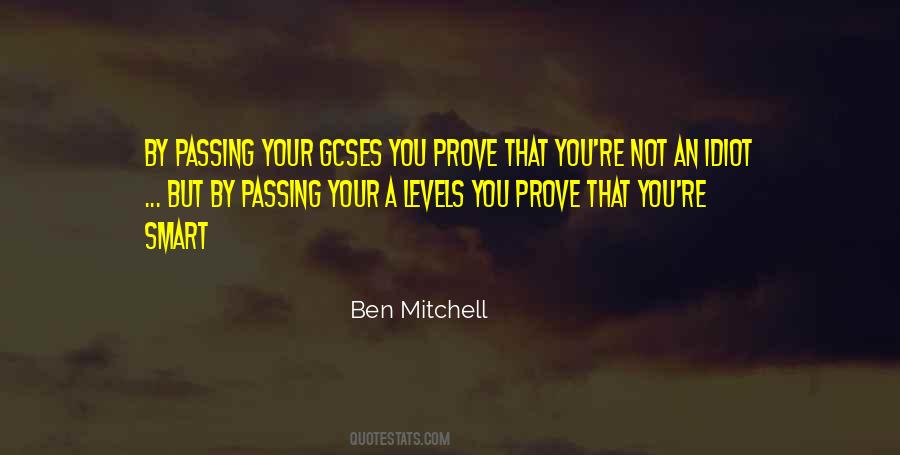 Ben Mitchell Quotes #153638