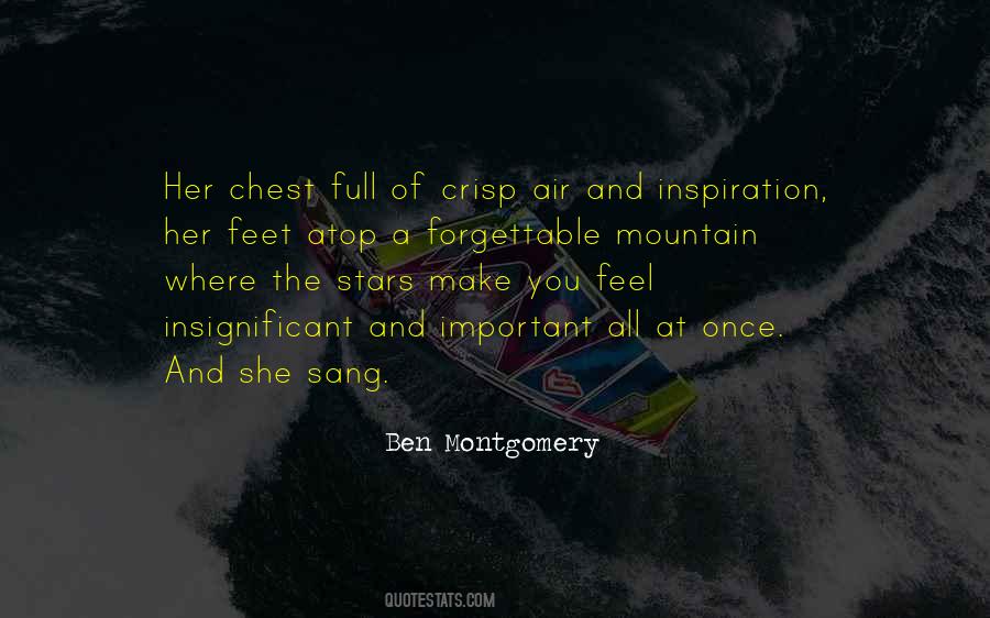 Ben Montgomery Quotes #1152548 Ben Montgomery Quotes #1152548