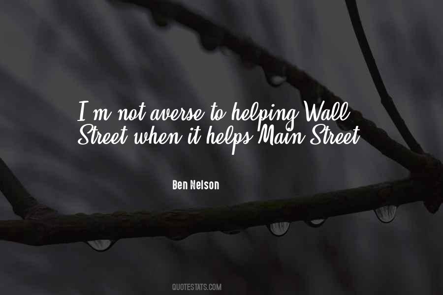 Ben Nelson Quotes #1329490