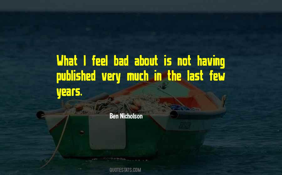 Ben Nicholson Quotes #1819216