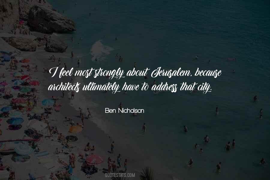 Ben Nicholson Quotes #627719