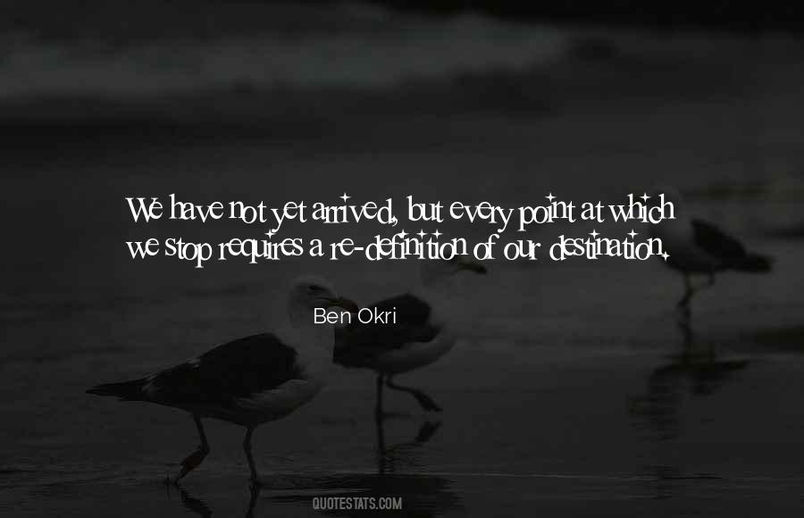 Ben Okri Quotes #1109185