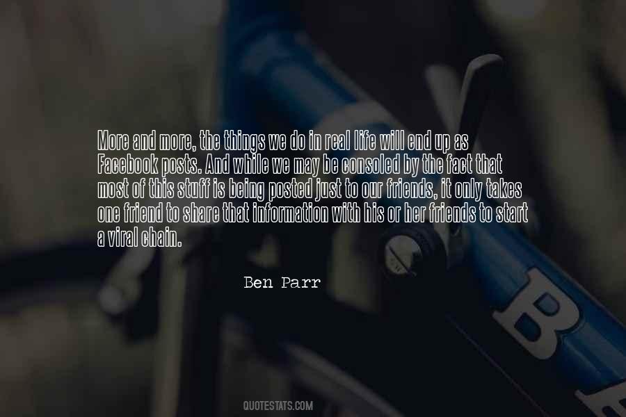 Ben Parr Quotes #1562536