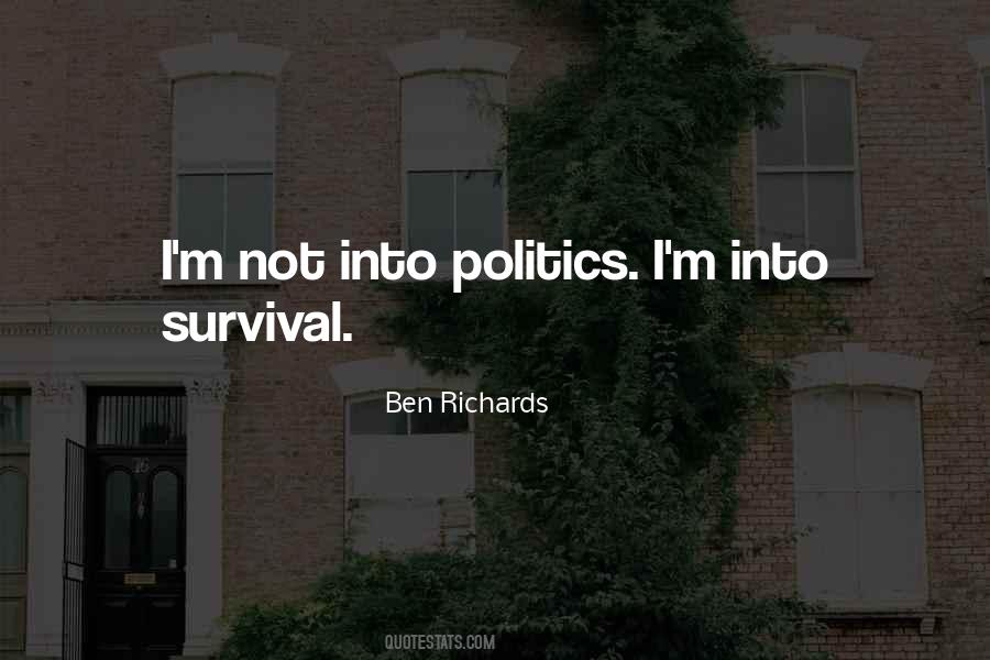Ben Richards Quotes #1635693