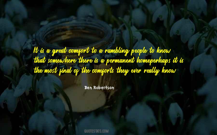 Ben Robertson Quotes #1012349